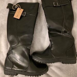 Women's Black Winter & Rain Boots